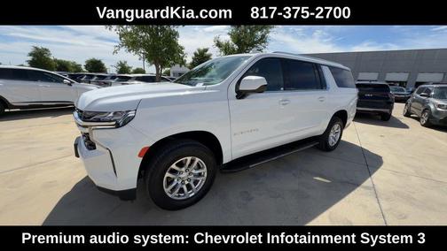 Summit White 2022 Chevrolet Suburban LS