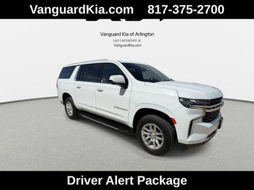 Summit White 2022 Chevrolet Suburban LS