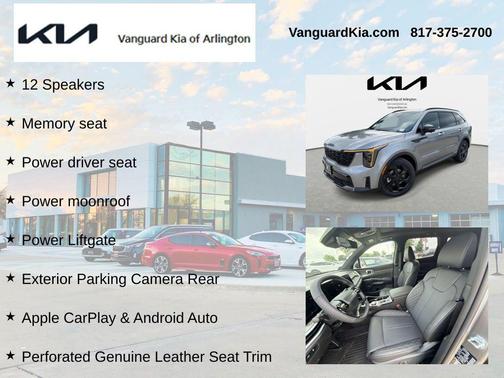 Steel Gray 2026 Kia Sorento Hybrid SX Prestige