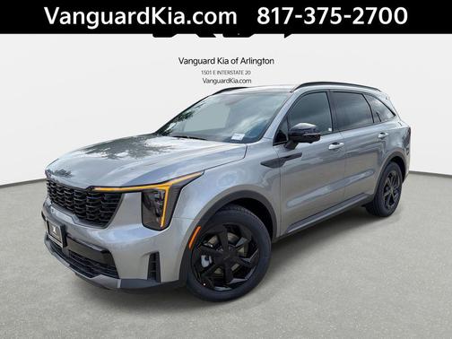 Steel Gray 2026 Kia Sorento Hybrid SX Prestige
