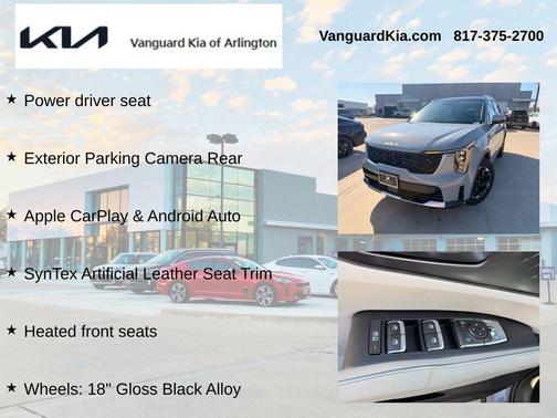 Wolf Gray 2026 Kia Sorento S