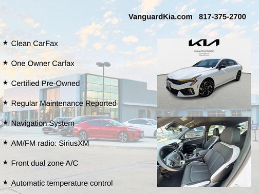 Snow White Pearl 2025 Kia K5 GT-Line