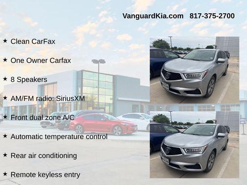 Lunar Silver Metallic 2020 Acura MDX 3.5L