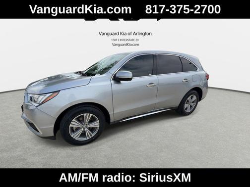 Lunar Silver Metallic 2020 Acura MDX 3.5L