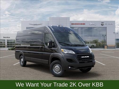 Black Clearcoat 2026 RAM ProMaster 3500 High Roof