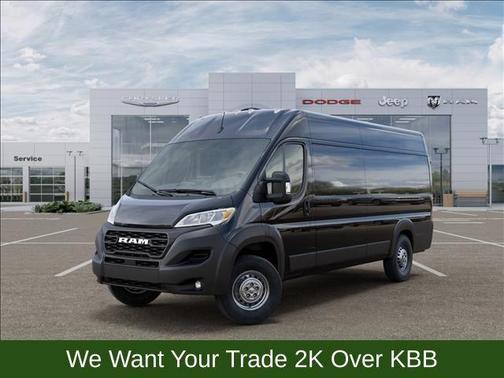 Black Clearcoat 2026 RAM ProMaster 3500 High Roof