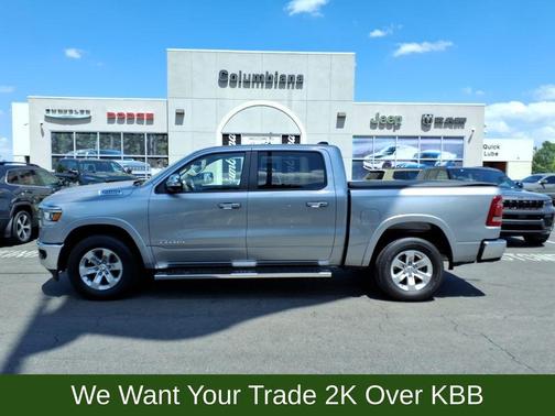 Billet Silver Metallic Clearcoat 2022 RAM 1500 Laramie