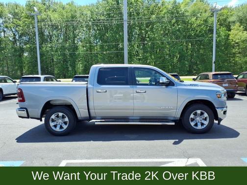 Billet Silver Metallic Clearcoat 2022 RAM 1500 Laramie