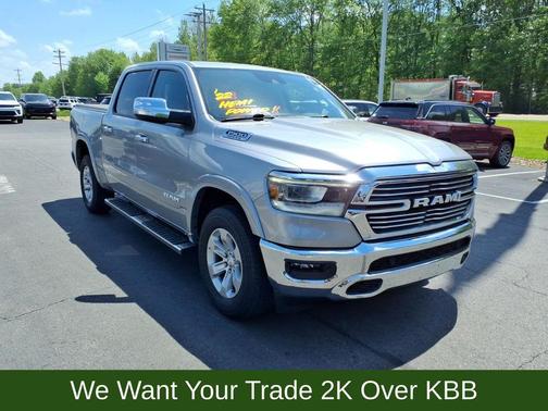 Billet Silver Metallic Clearcoat 2022 RAM 1500 Laramie