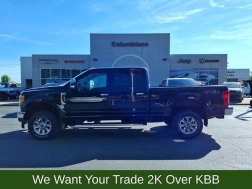 Black 2017 Ford F-350 Lariat Super Duty