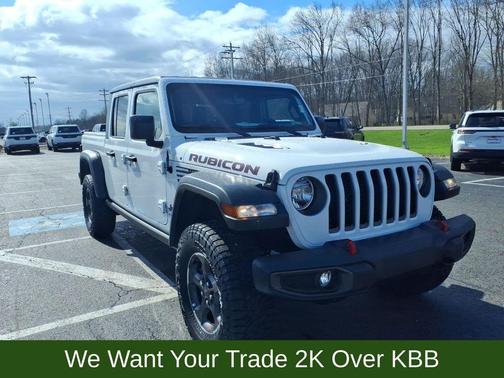 Bright White Clearcoat 2023 Jeep Gladiator Rubicon