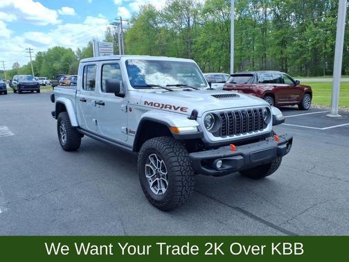 Silver Zynith Clearcoat 2024 Jeep Gladiator Mojave