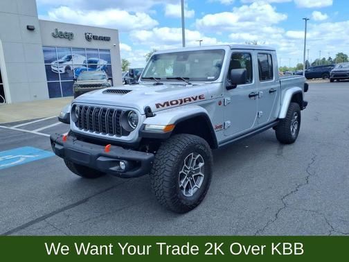 Silver Zynith Clearcoat 2024 Jeep Gladiator Mojave