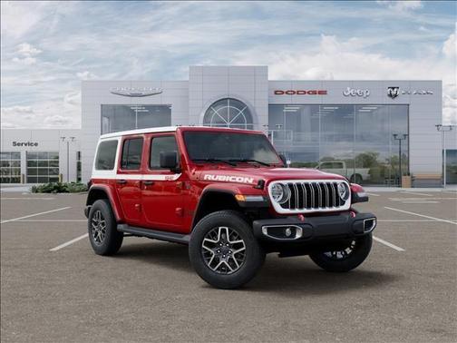 Firecracker Red Clearcoat 2026 Jeep Wrangler Sahara