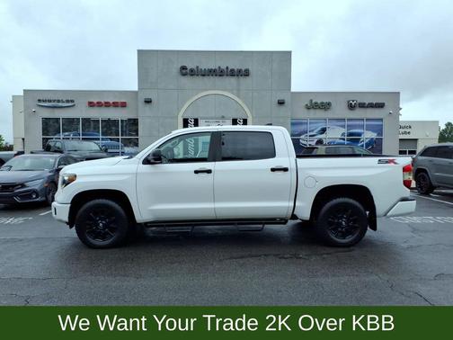 Super White 2020 Toyota Tundra SR5