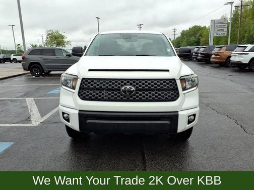 Super White 2020 Toyota Tundra SR5