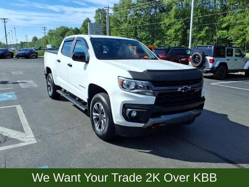 Summit White 2022 Chevrolet Colorado Z71