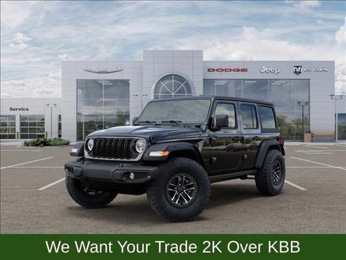 Black Clearcoat 2026 Jeep Wrangler Sport