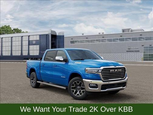 Hydro Blue Pearlcoat 2026 RAM 1500 Laramie