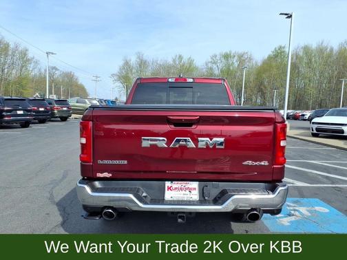 Delmonico Red Pearlcoat 2025 RAM 1500 Laramie