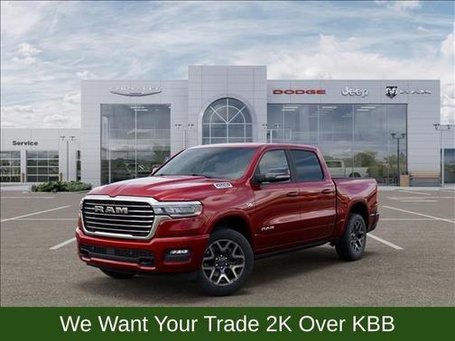 Molten Red Pearlcoat 2026 RAM 1500 Laramie