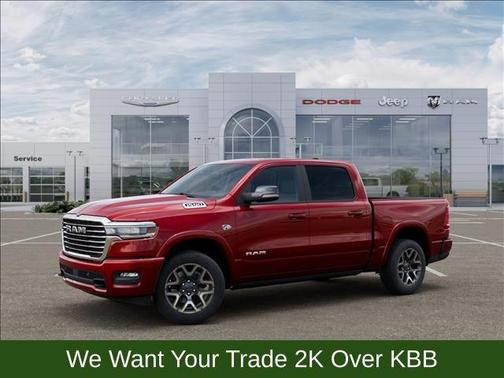 Molten Red Pearlcoat 2026 RAM 1500 Laramie