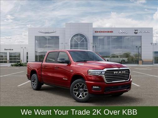 Molten Red Pearlcoat 2026 RAM 1500 Laramie