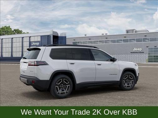 Bright White Clearcoat 2026 Jeep Cherokee LAREDO/LIMITED