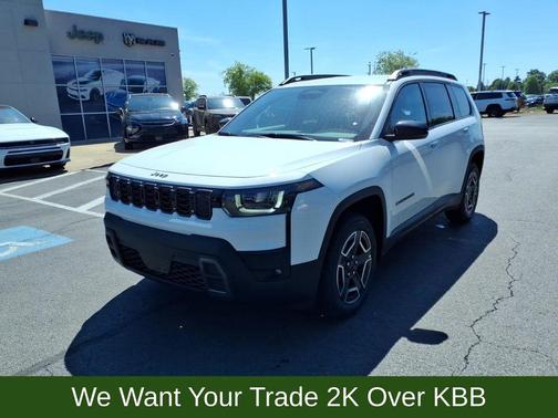 Bright White Clearcoat 2026 Jeep Cherokee LAREDO/LIMITED