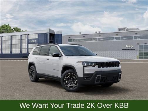 Bright White Clearcoat 2026 Jeep Cherokee LAREDO/LIMITED