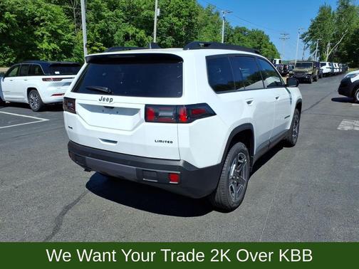 Bright White Clearcoat 2026 Jeep Cherokee LAREDO/LIMITED