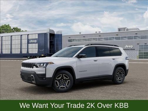 Bright White Clearcoat 2026 Jeep Cherokee LAREDO/LIMITED