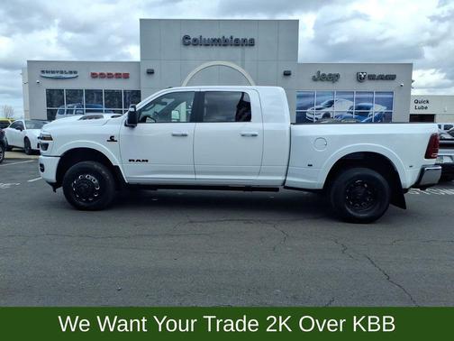 Bright White Clearcoat 2025 RAM 3500 Limited