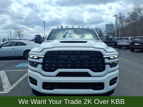 Bright White Clearcoat 2025 RAM 3500 Limited