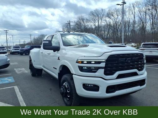 Bright White Clearcoat 2025 RAM 3500 Limited