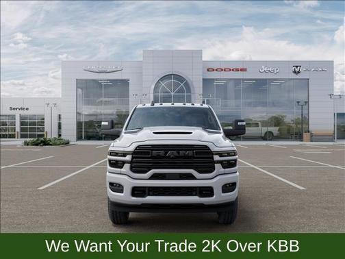 Bright White Clearcoat 2026 RAM 2500 Laramie