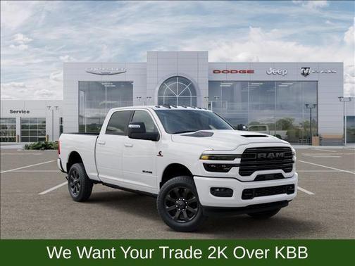 Bright White Clearcoat 2026 RAM 2500 Laramie