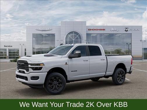 Bright White Clearcoat 2026 RAM 2500 Laramie