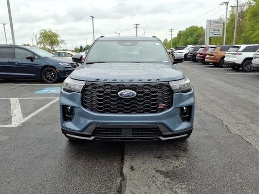 Vapor Blue 2025 Ford Explorer ST