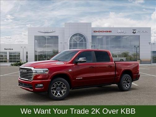 Molten Red Pearlcoat 2026 RAM 1500 Laramie