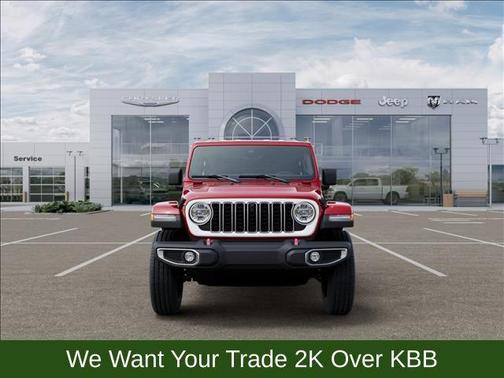 Firecracker Red Clearcoat 2026 Jeep Wrangler Sahara