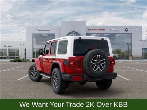 Firecracker Red Clearcoat 2026 Jeep Wrangler Sahara