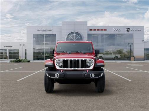 Firecracker Red Clearcoat 2026 Jeep Wrangler Sahara