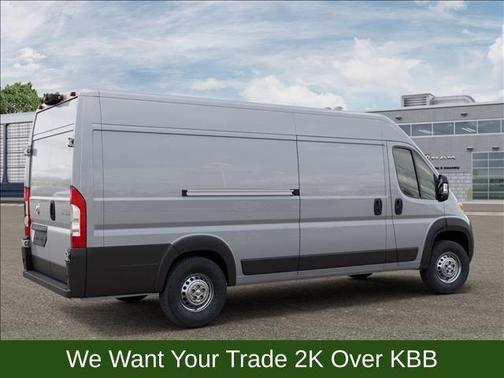 Bright Silver Clearcoat Metallic 2026 RAM ProMaster 3500 High Roof