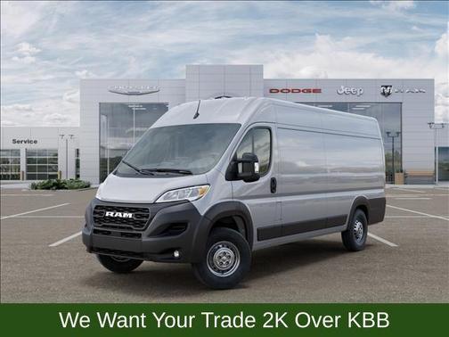 Bright Silver Clearcoat Metallic 2026 RAM ProMaster 3500 High Roof