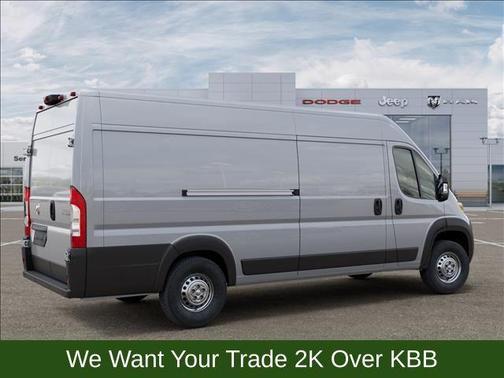 Bright Silver Clearcoat Metallic 2026 RAM ProMaster 3500 High Roof
