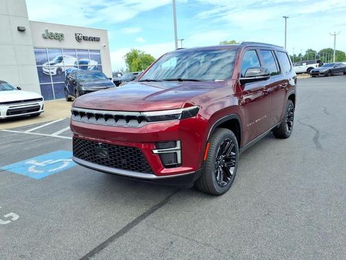 Velvet Red Pearlcoat 2026 Jeep Grand Wagoneer Limited Reserve