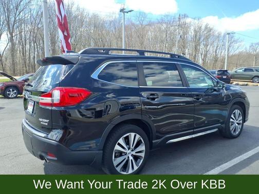 Crystal Black Silica 2021 Subaru Ascent Limited 7-Passenger