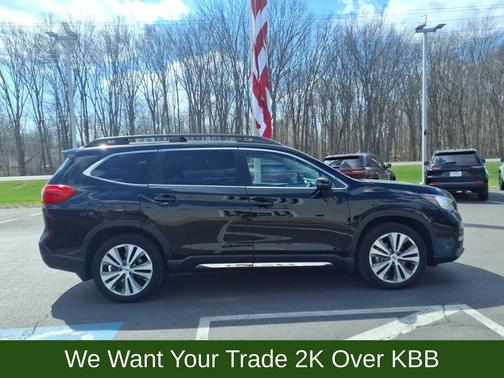 Crystal Black Silica 2021 Subaru Ascent Limited 7-Passenger