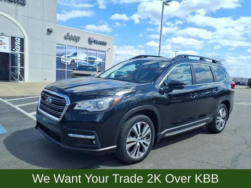 Crystal Black Silica 2021 Subaru Ascent Limited 7-Passenger